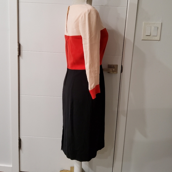 Kate Spade Parker Colorblok Dress Size 6 - Picture 6 of 16